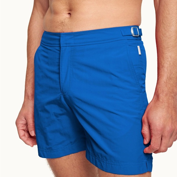Orlebar Brown Vibrant Blue Swim Trunks